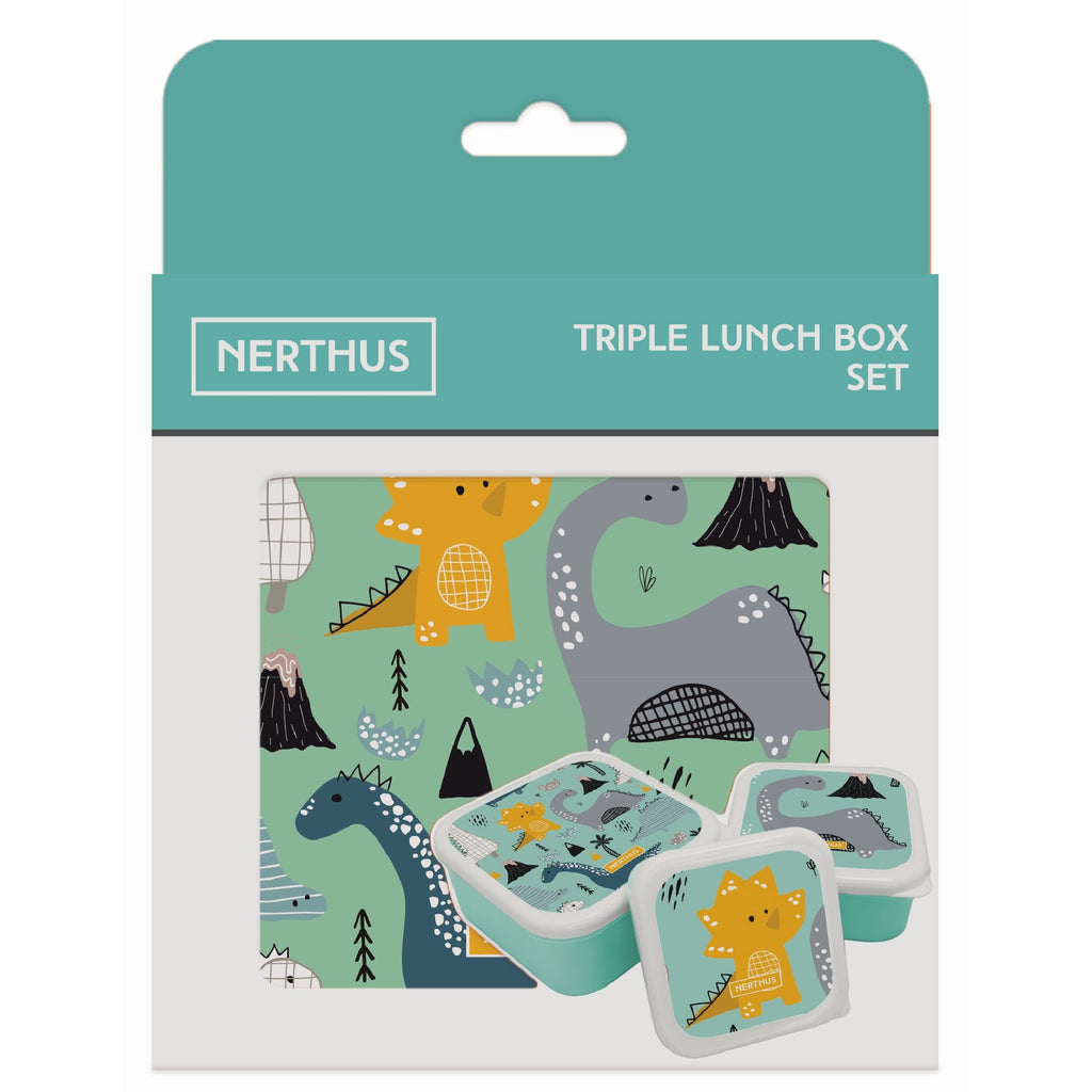 Conjunto de lancheiras infantis empilháveis