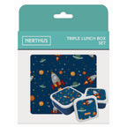 Conjunto de lancheiras infantis empilháveis