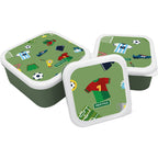 Conjunto de lancheiras infantis empilháveis