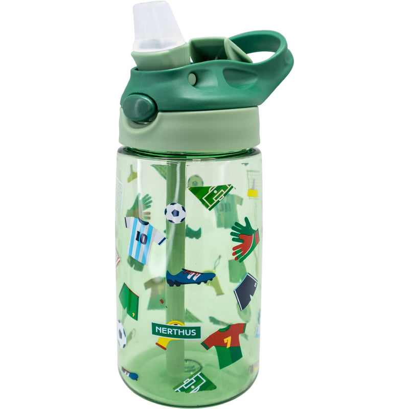Botella Infantil Tritán 450 ml con Pajita
