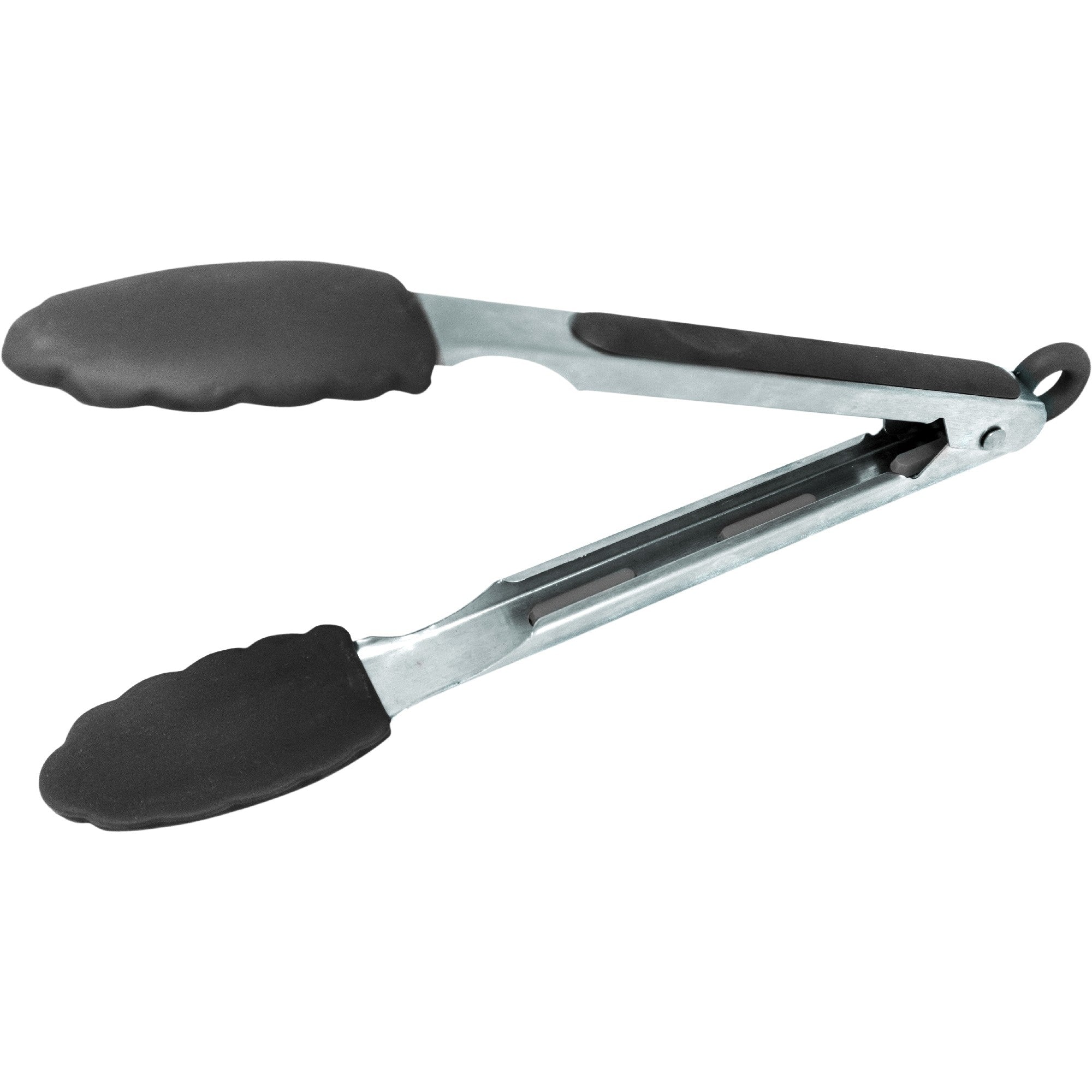 Stainless Steel Kitchen Tongs with Silicone Tips – 26 cm