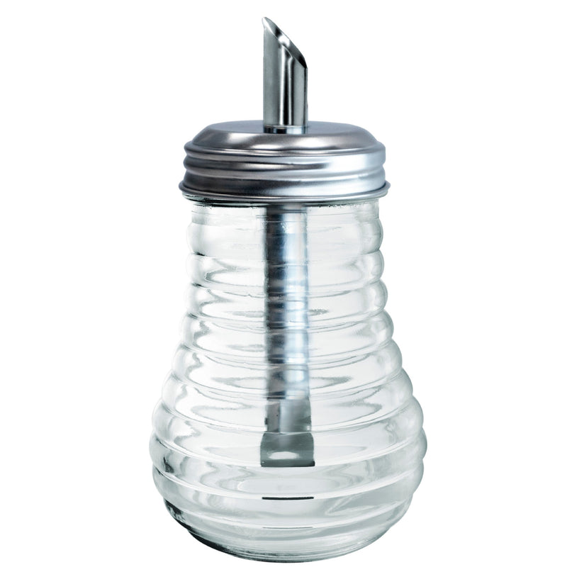 Azucarero de cristal con tapón dispensador