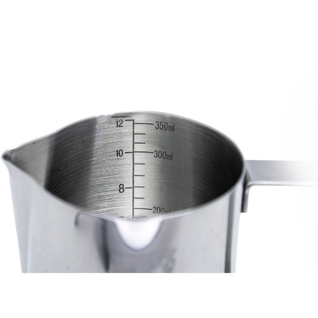 Jarra de leche de acero inoxidable para espumar leche