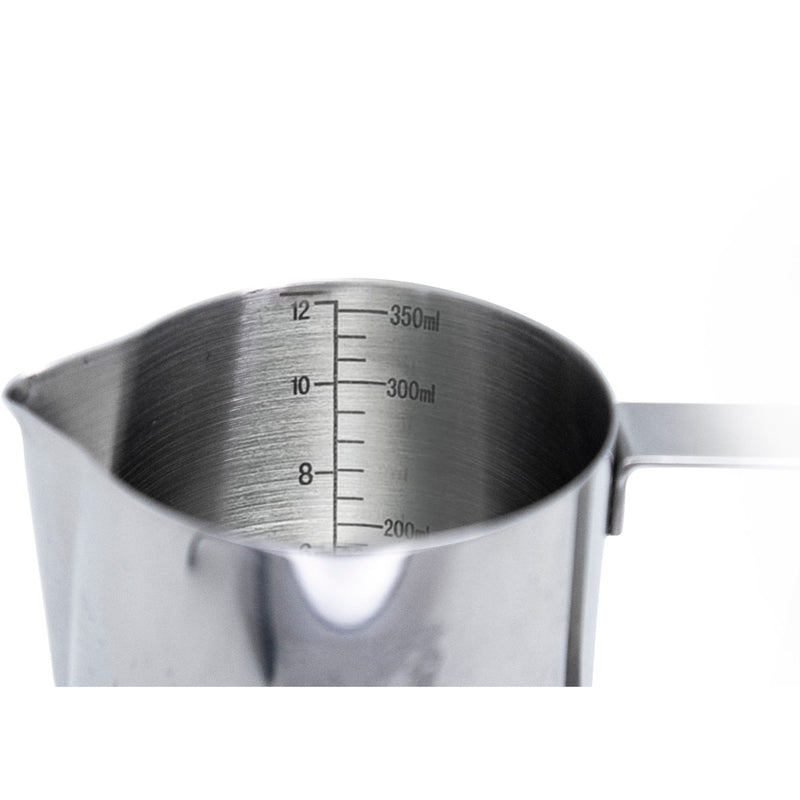 Jarra de leche de acero inoxidable para espumar leche