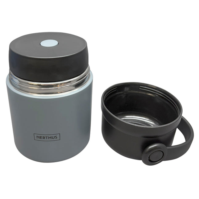 Termo para alimentos 650 ml con tapa vaso y asa