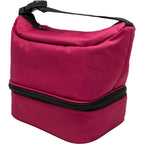 Bolsa Térmica Porta Alimentos con 2 Compartimentos – 4 Colores
