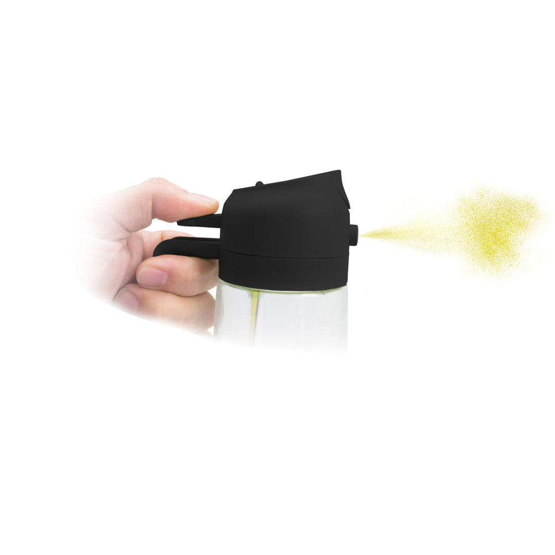 Dual-Use Oil Spray Bottle - Non-Drip Sprayer for Kitchen