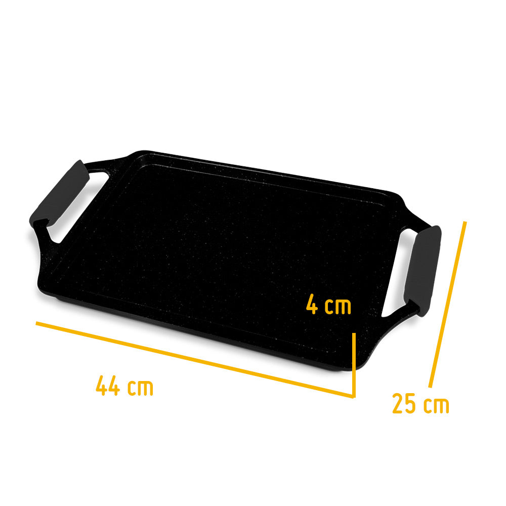 PPG Quantanium Nonstick Cast Aluminum Grill Pan - 43 cm