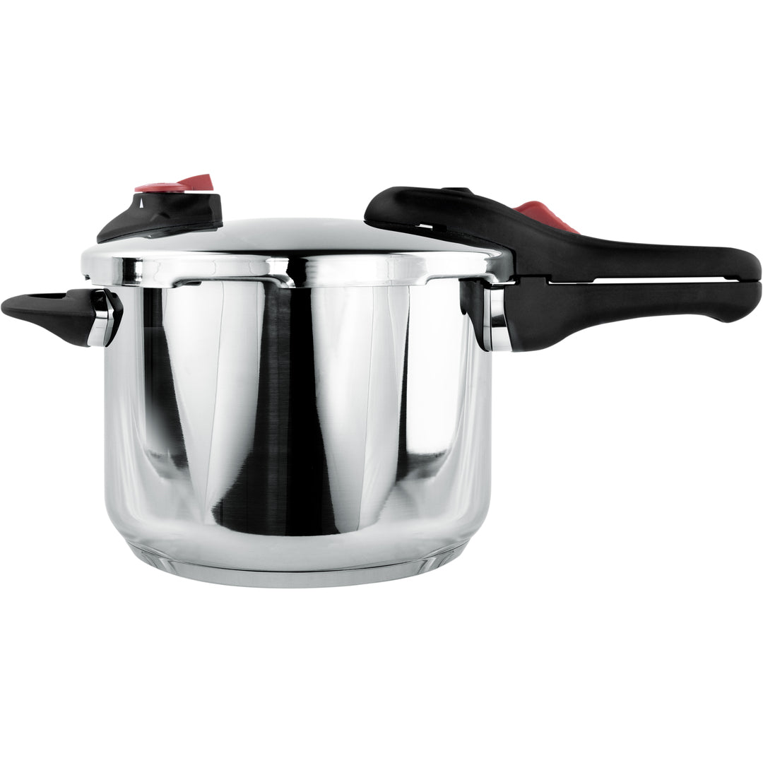 Olla a Presión Acero Inoxidable 6 L – 2 Niveles de Cocción