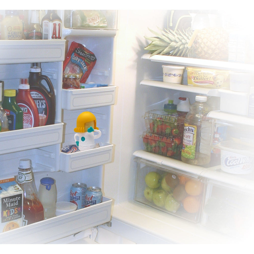 Fresh Mama quita olores para nevera con calendario