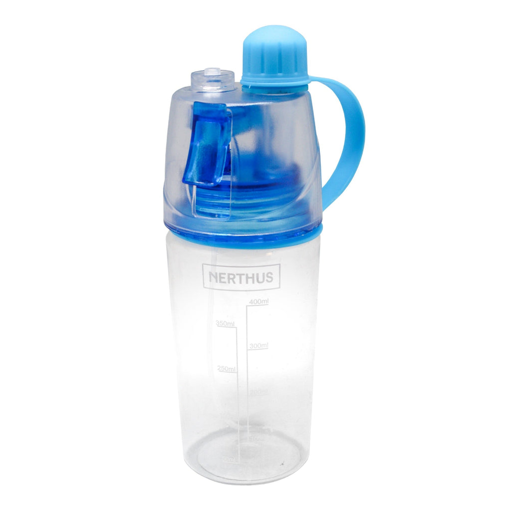 Garrafa desportiva com spray