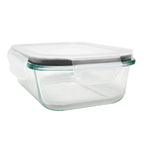 Recipiente Hermético de Cristal Rectangular