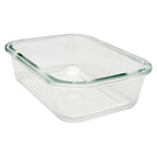 Recipiente Hermético de Cristal Rectangular