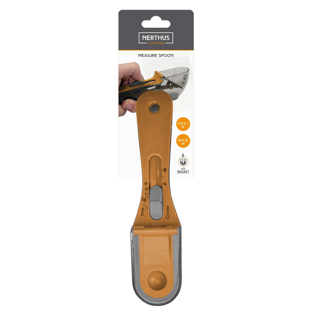 Adjustable measuring spoon