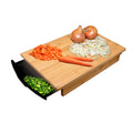 Tabla de corte de Bambú con bandeja extendible