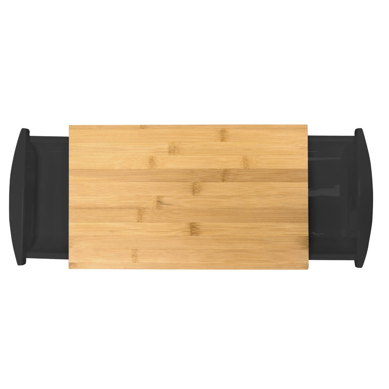Tabla de corte de Bambú con bandeja extendible