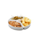 Round Porcelain Snack Plate