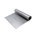 Crumb collector and cutter with engraved ruler