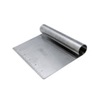 Crumb collector and cutter with engraved ruler