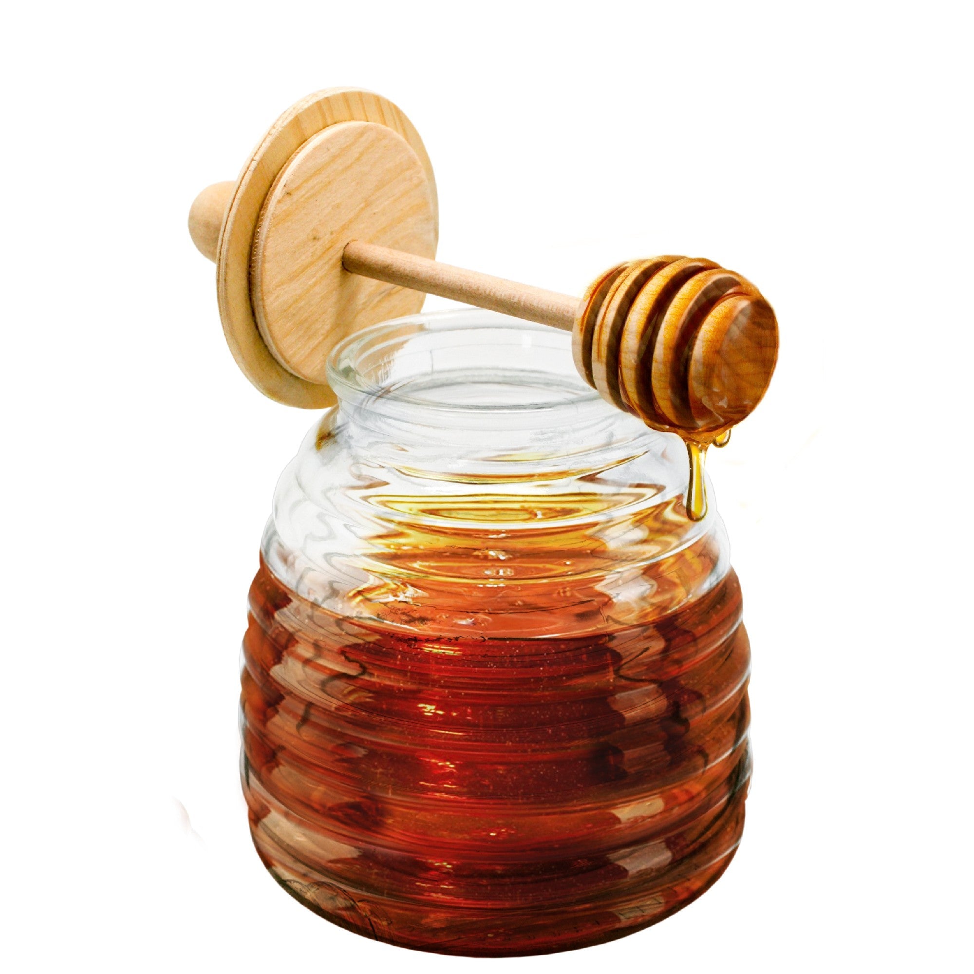 Tarro de Miel de Cristal