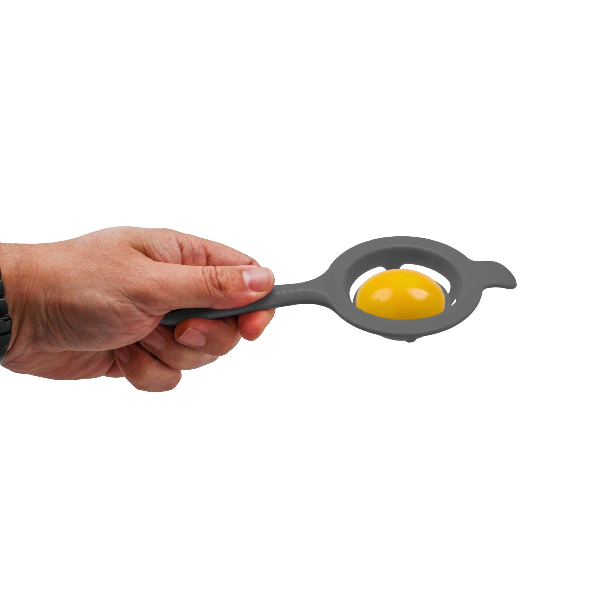 Separador de gemas de ovos com design em forma de colher