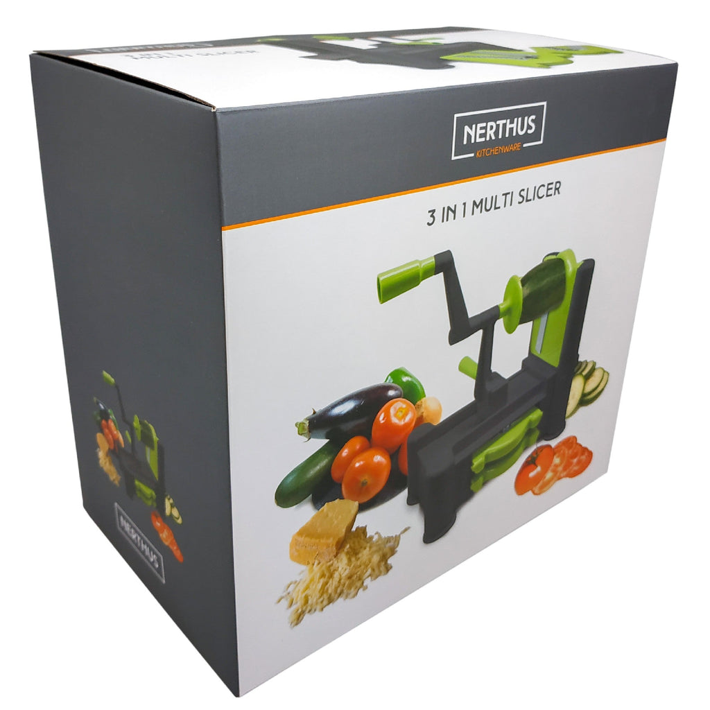 3-in-1 Vegetable Chopper with Interchangeable Blades