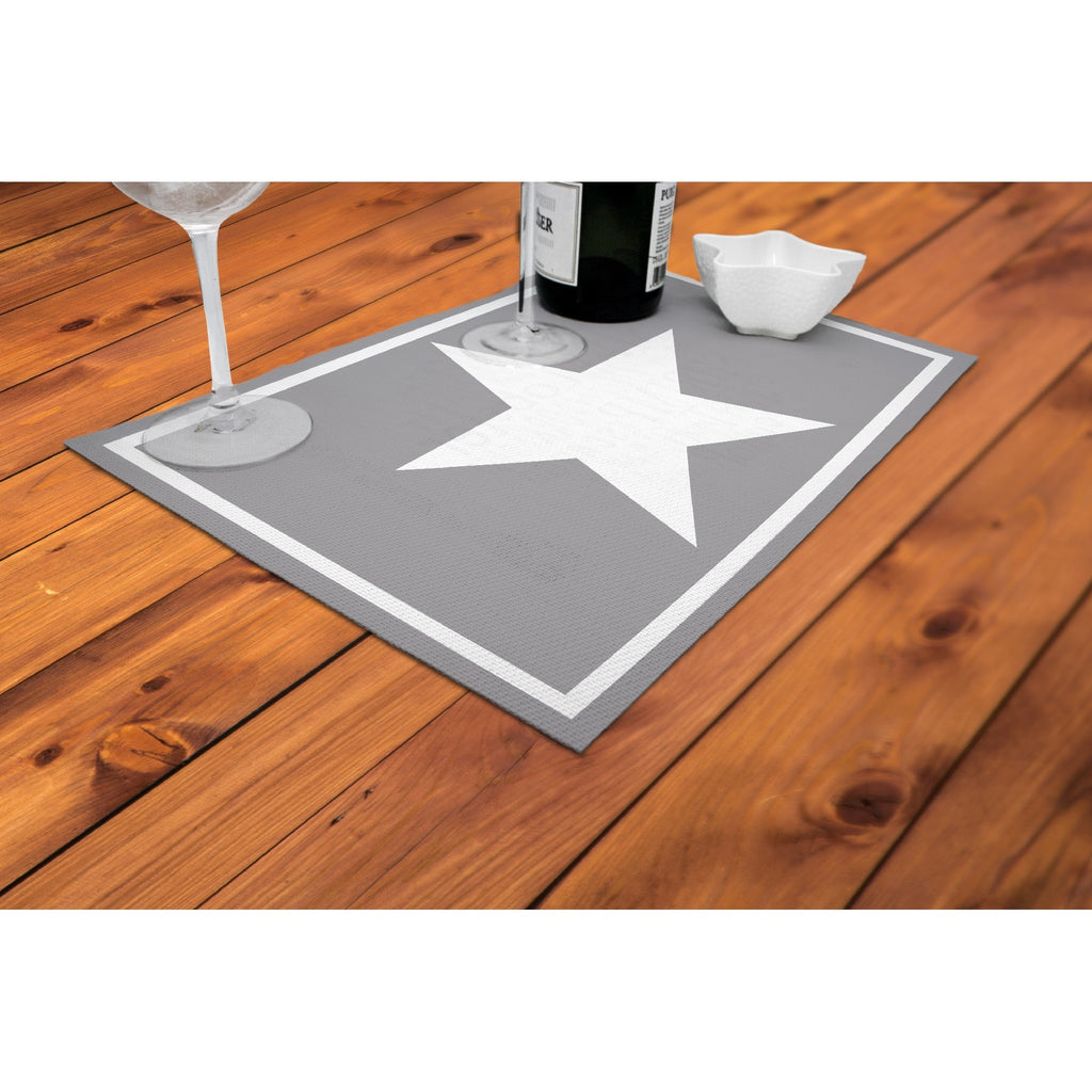 Star waterproof placemat set