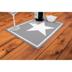 Star waterproof placemat set
