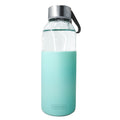 Garrafa de vidro com capa de silicone