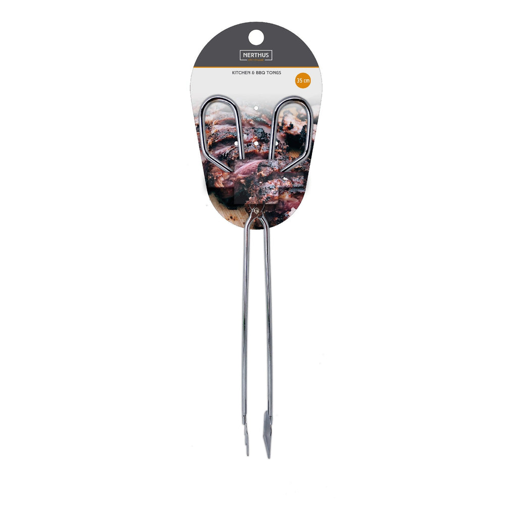 Pinza de Barbacoa de Acero Inoxidable 35 cm