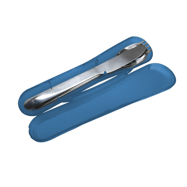 Set de Cubiertos de Acero Inoxidable con Estuche