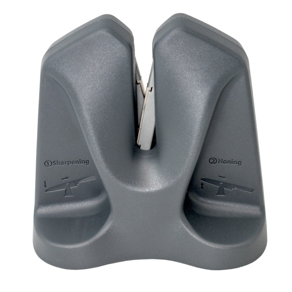 V-shaped knife sharpener