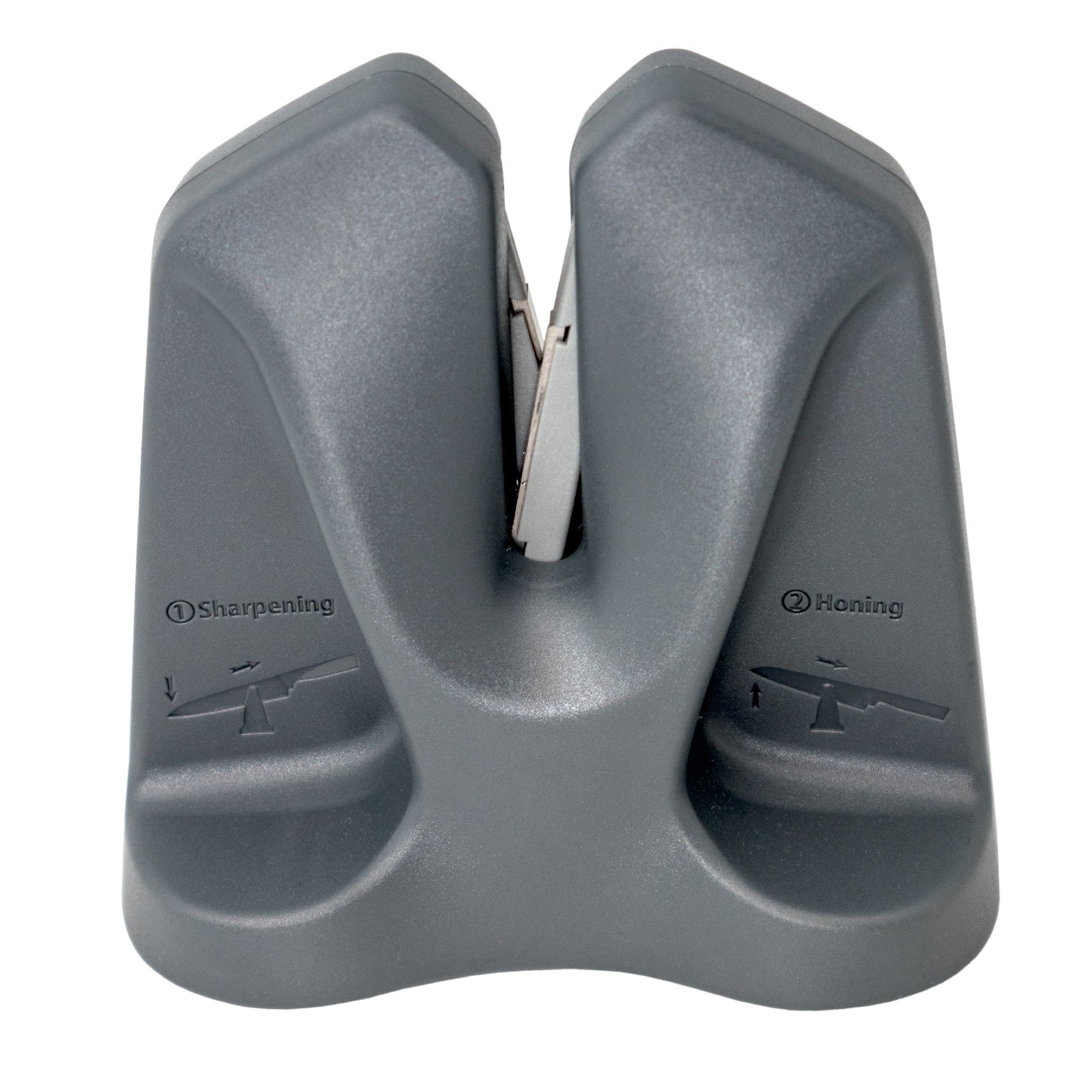 V-shaped knife sharpener