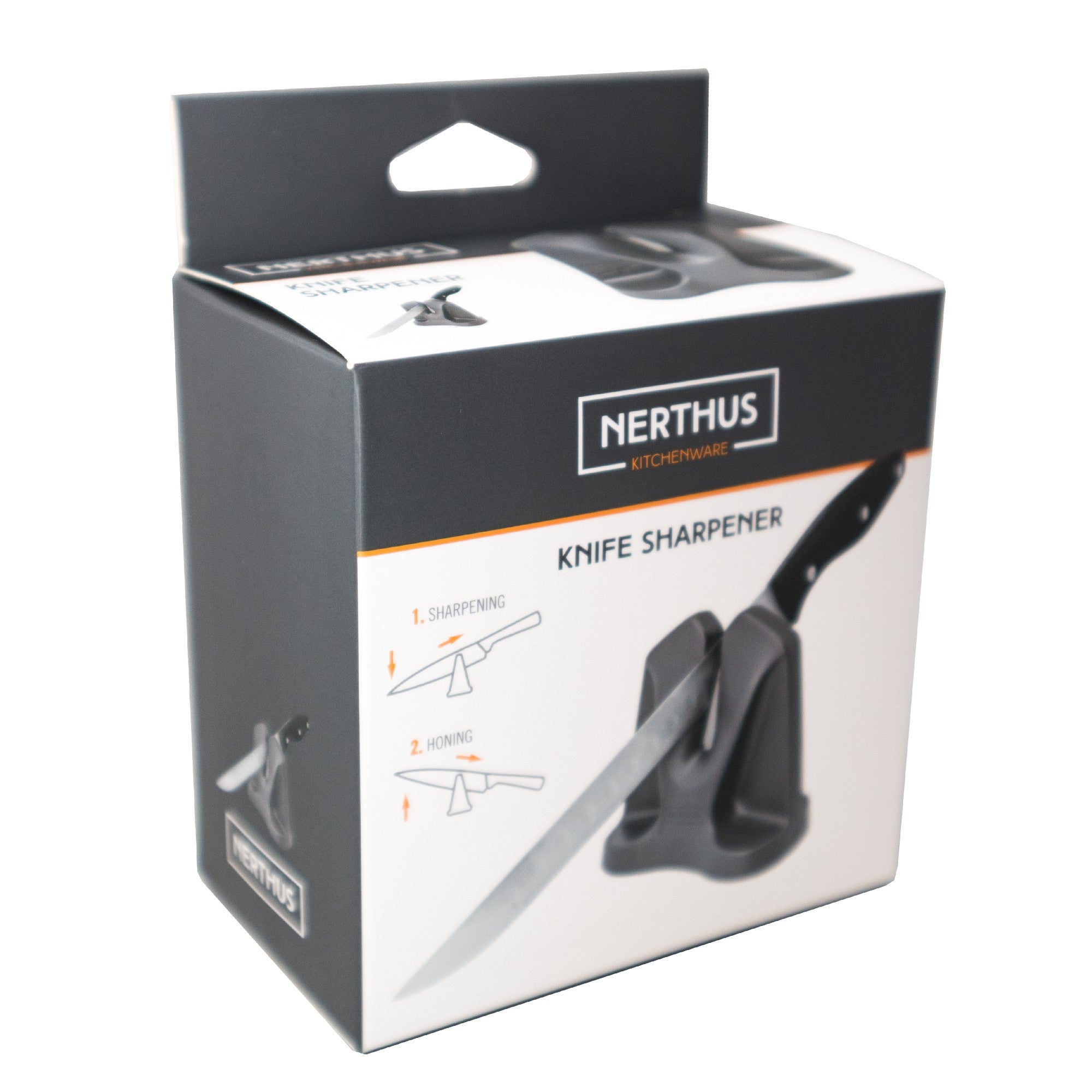V-shaped knife sharpener