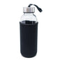 Garrafa de vidro com revestimento em neoprene