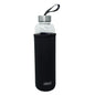 Garrafa de vidro com revestimento em neoprene