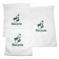 Conjunto de Sacos em Malha 100% Plástico Reciclado