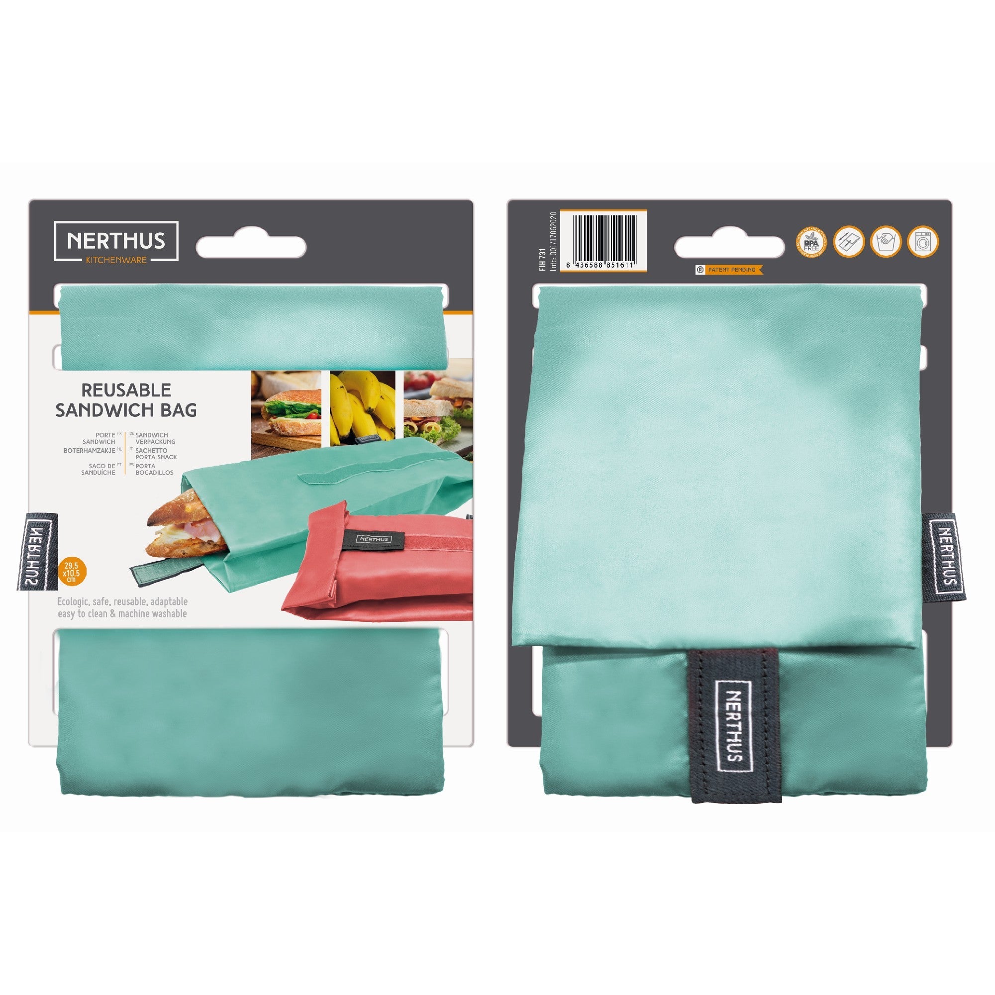 Bolsa Reutilizable para Bocadillo