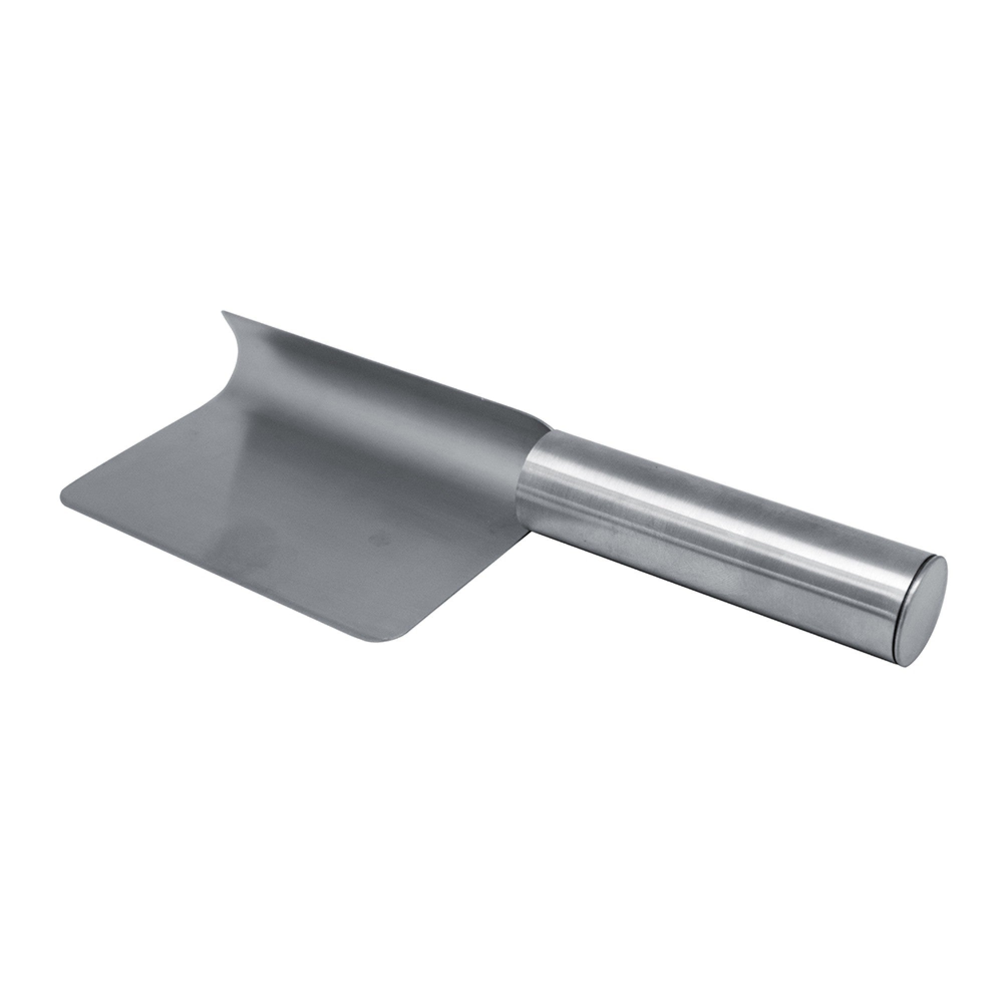 Stainless steel crumb sweeper with ergonomic handle