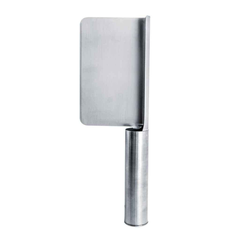 Stainless steel crumb sweeper with ergonomic handle