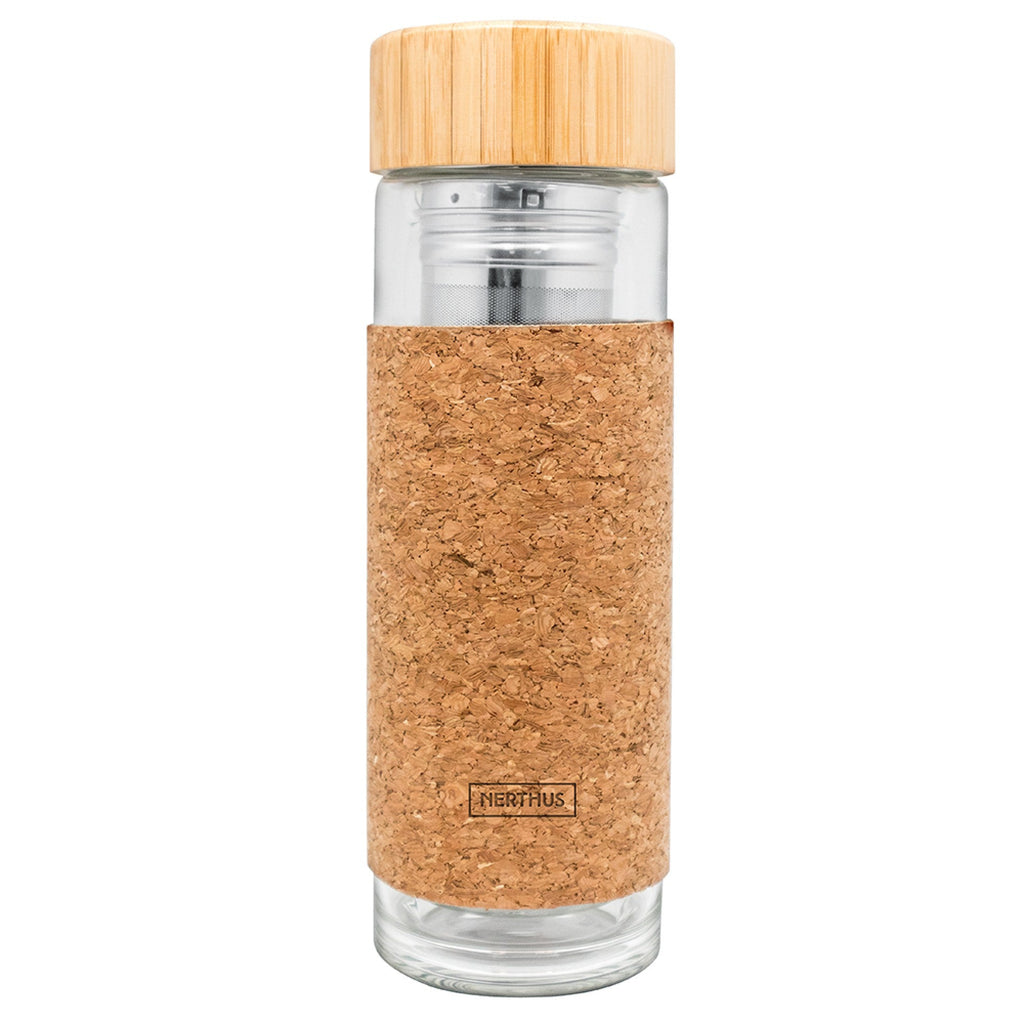 Botella Termo 300 ml con Infusor y Corcho