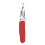 Stainless steel peeler set with ergonomic handle