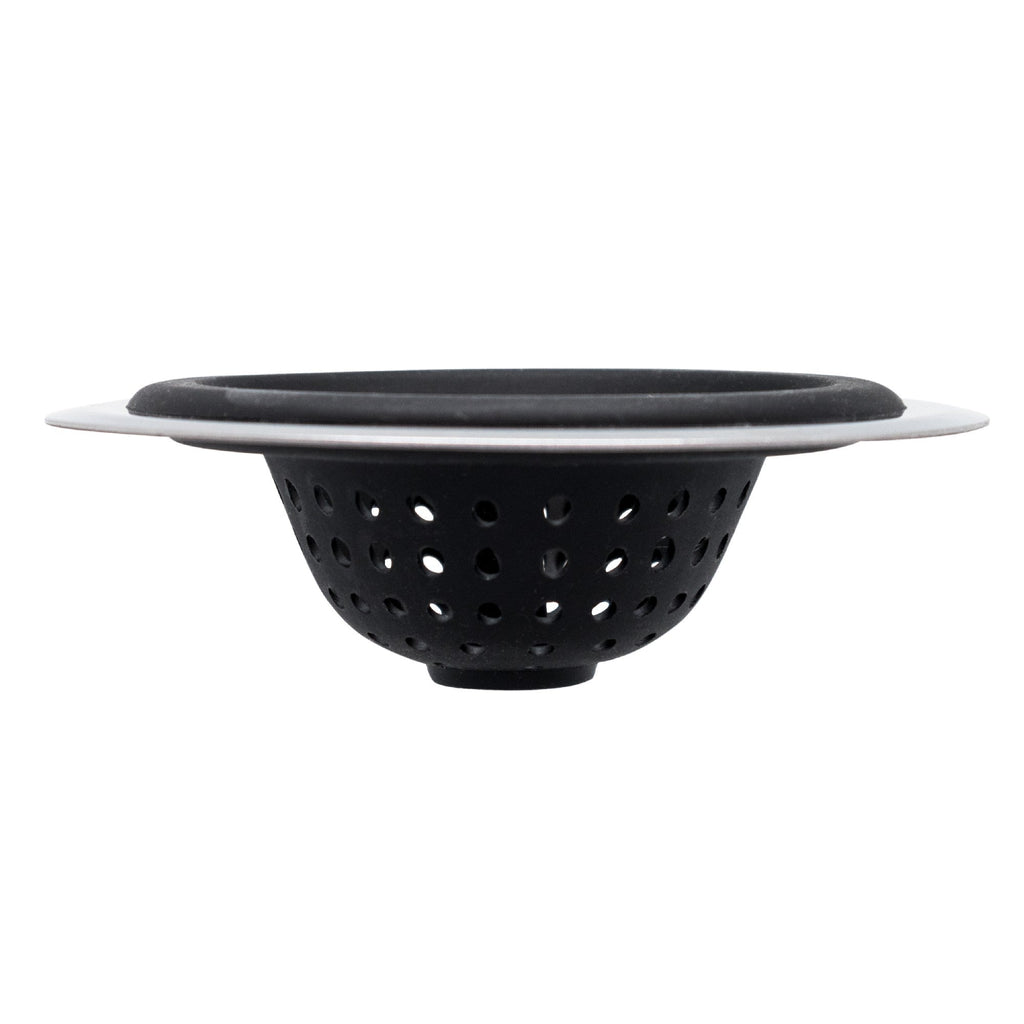 Coador de lava-loiça em aço inoxidável e silicone