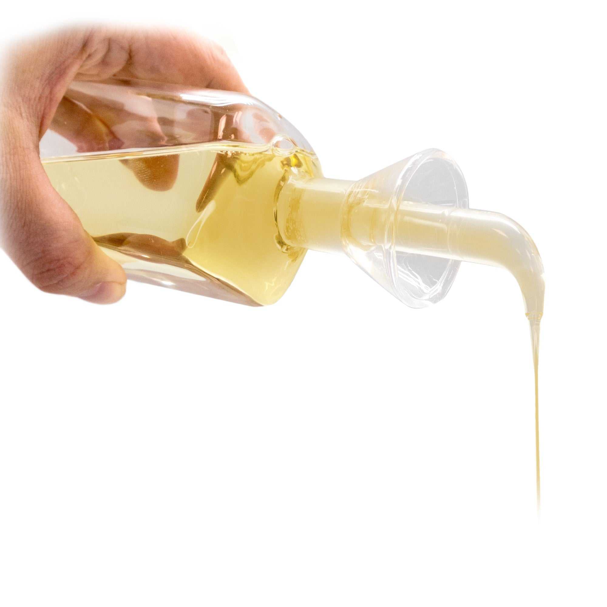 Drip-Free Glass Oil Dispenser
