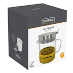 500 ml Glass Grease Container with Strainer