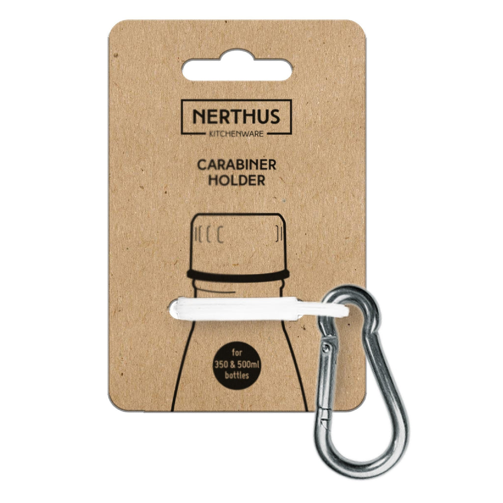 Silicone Carabiner Keychain for Classic Bottles