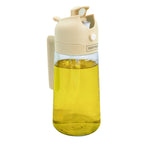 Dual-Use Oil Spray Bottle - Non-Drip Sprayer for Kitchen