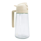 Dual-Use Oil Spray Bottle - Non-Drip Sprayer for Kitchen