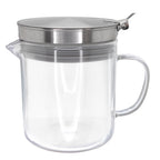 500 ml Glass Grease Container with Strainer