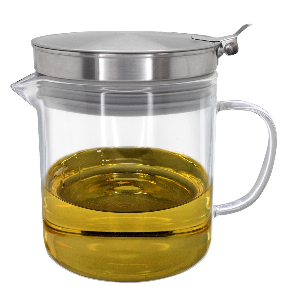500 ml Glass Grease Container with Strainer